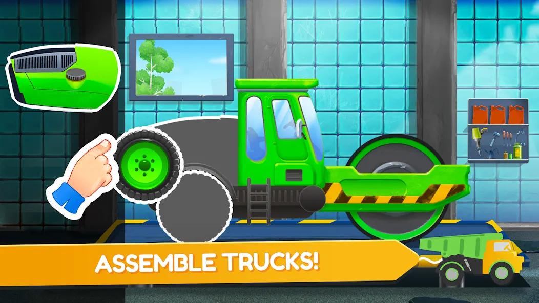 Build a House: Building Trucks [МОД Меню] APK Android Screenshot 3
