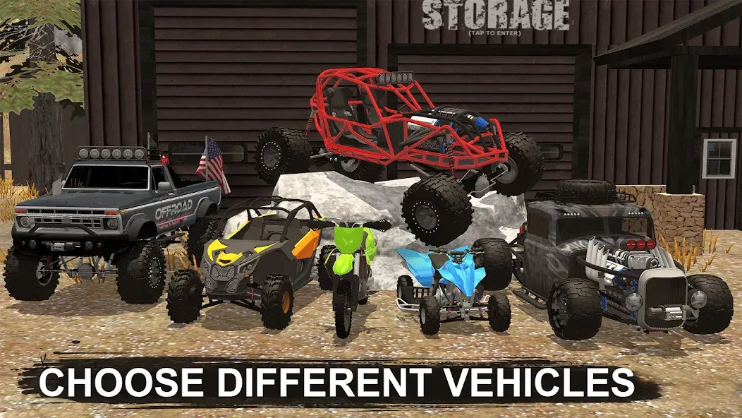 Offroad Racing & Mudding Games [МОД Unlocked] APK Android Screenshot 3