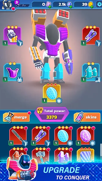 Mechangelion - Robot Fighting (Механгелион) [МОД Mega Pack] APK Android Screenshot 4