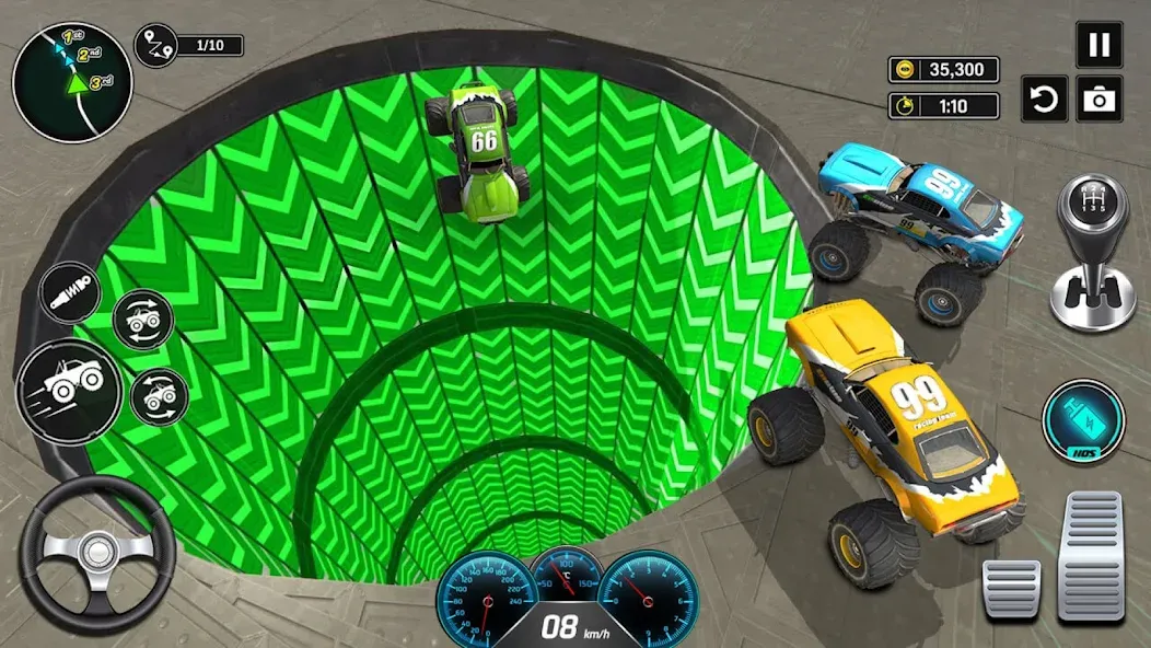 Monster Truck Games- Car Games [МОД Unlocked] APK Android Screenshot 5