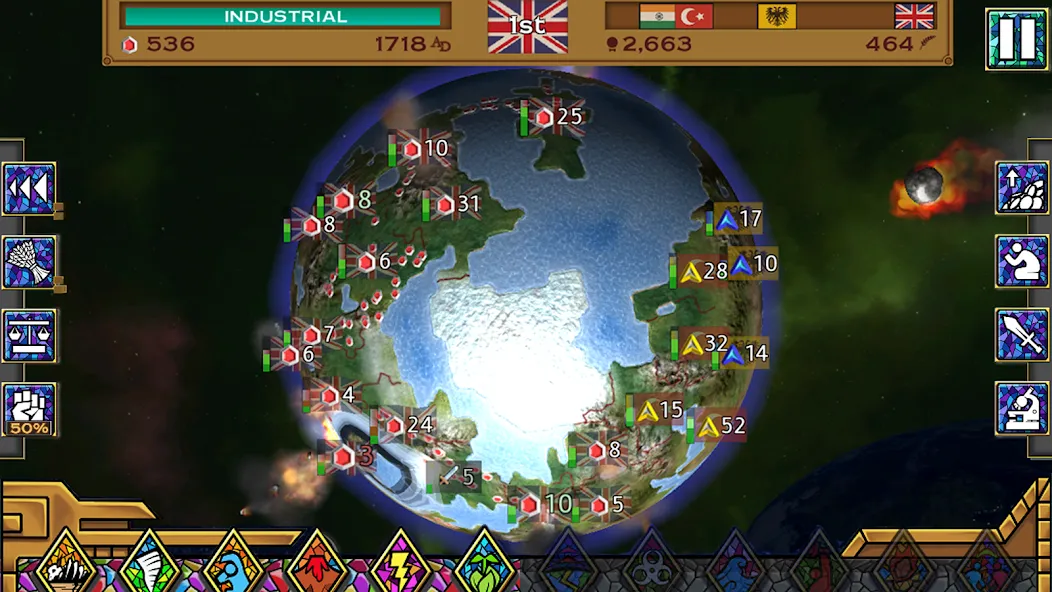 Rapture - World Conquest (Рапчуре) [МОД Бесконечные монеты] APK Android Screenshot 1