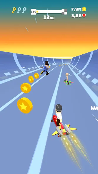 Turbo Stars - Rival Racing (Турбо Старс) [МОД Много денег] APK Android Screenshot 2