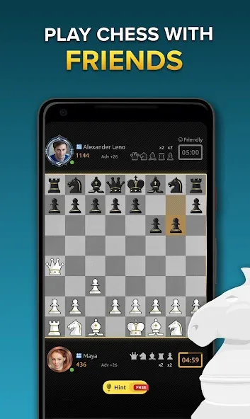 Chess Stars Multiplayer Online (Чесс Старс) [МОД Бесконечные монеты] APK Android Screenshot 2