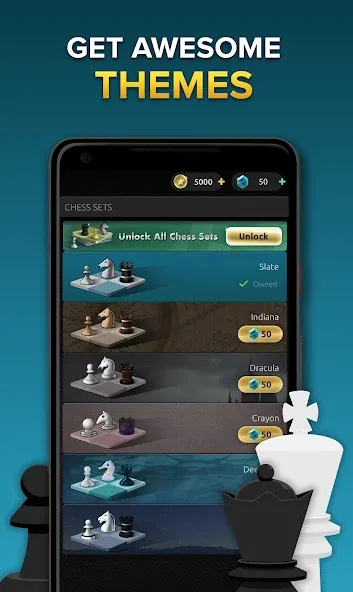 Chess Stars Multiplayer Online (Чесс Старс) [МОД Бесконечные монеты] APK Android Screenshot 4