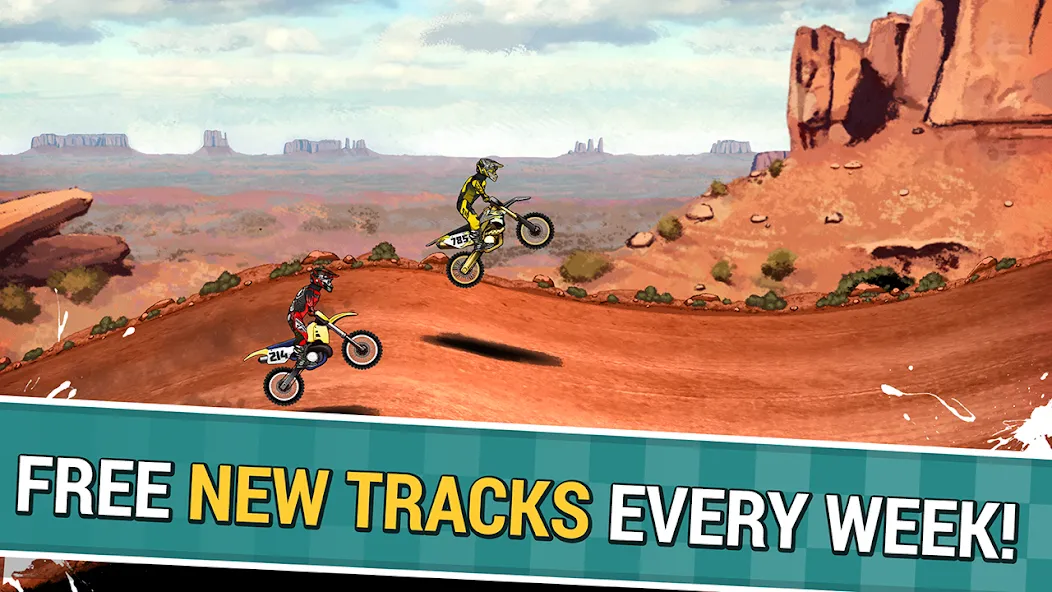 Mad Skills Motocross 2 (Мад Скилс Мотокросс 2) [МОД Много денег] APK Android Screenshot 5