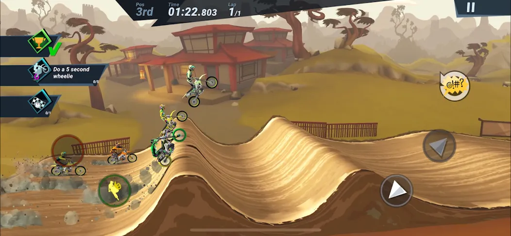 Mad Skills Motocross 3 (Мэд Скиллз Мотокросс 3) [МОД Много денег] APK Android Screenshot 1