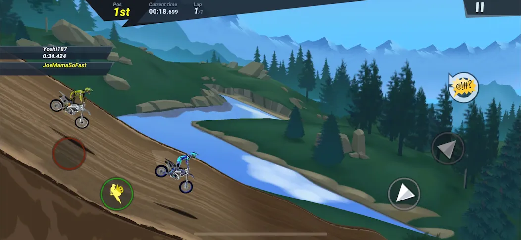 Mad Skills Motocross 3 (Мэд Скиллз Мотокросс 3) [МОД Много денег] APK Android Screenshot 3