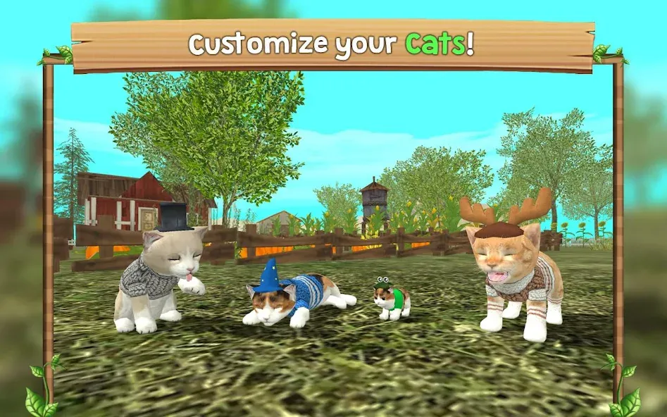 Cat Sim Online: Play with Cats [МОД Все открыто] APK Android Screenshot 5