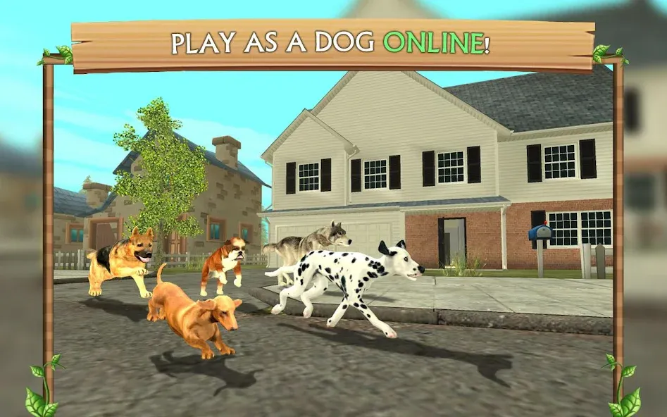 Dog Sim Online: Raise a Family [МОД Все открыто] APK Android Screenshot 1