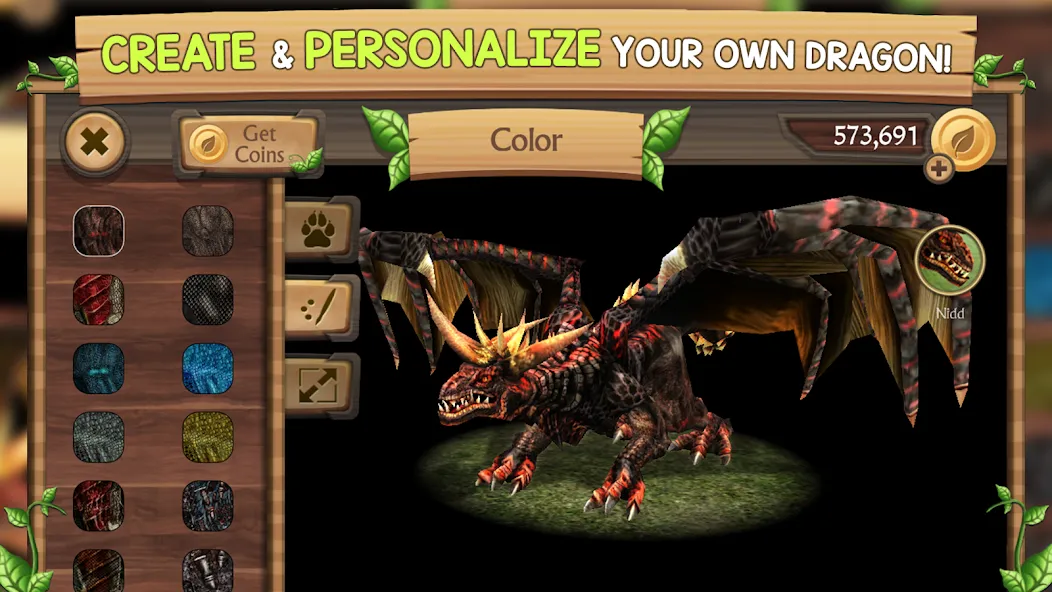 Dragon Sim Online: Be A Dragon [МОД Бесконечные монеты] APK Android Screenshot 3