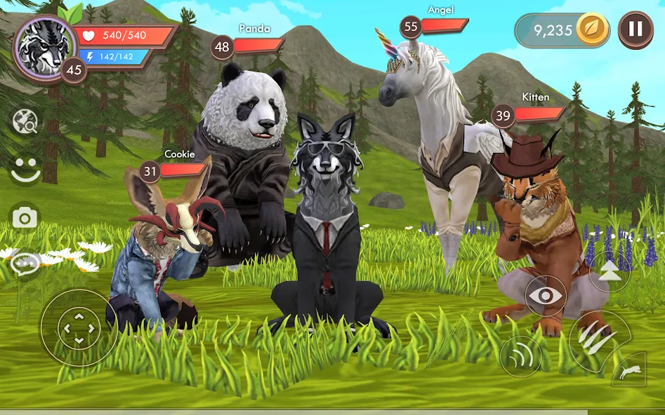 WildCraft: Animal Sim Online (Уайлдкрафт) [МОД Mega Pack] APK Android Screenshot 5