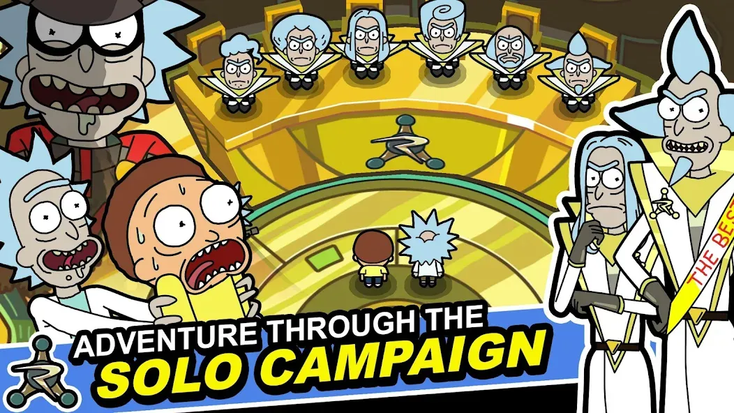 Rick and Morty: Pocket Mortys (Покет Мортис) [МОД Бесконечные монеты] APK Android Screenshot 3