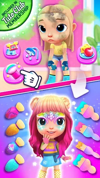Cutie Care - Sweet Babysitter [МОД Бесконечные монеты] APK Android Screenshot 1
