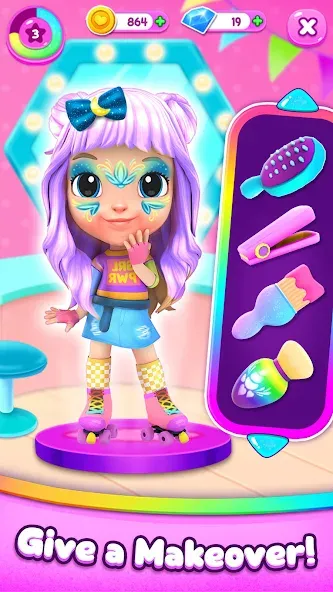 Cutie Care - Sweet Babysitter [МОД Бесконечные монеты] APK Android Screenshot 3