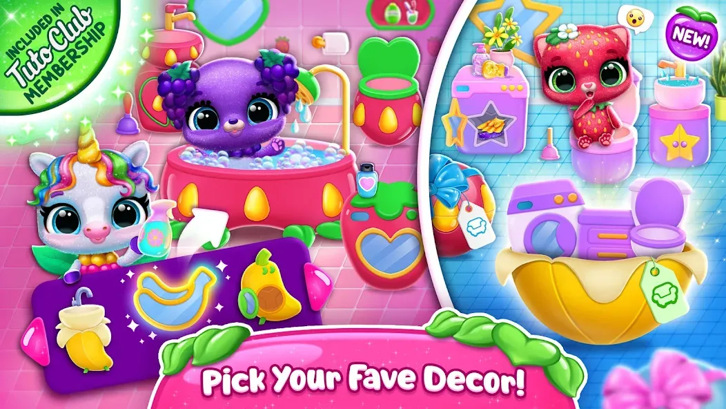 Fruitsies - Pet Friends (Фрутсиз) [МОД Unlocked] APK Android Screenshot 1