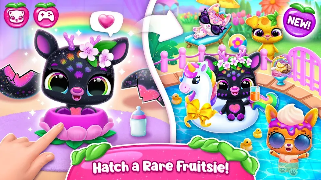 Fruitsies - Pet Friends (Фрутсиз) [МОД Unlocked] APK Android Screenshot 2