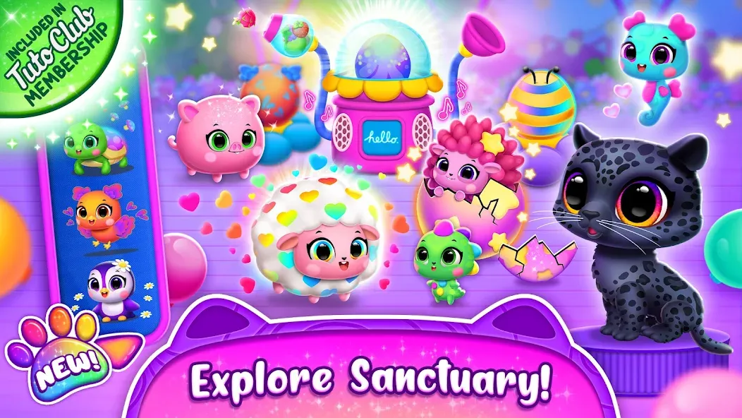 Jungle Floof - Island Pet Care (Джангл Флооф) [МОД Mega Pack] APK Android Screenshot 1