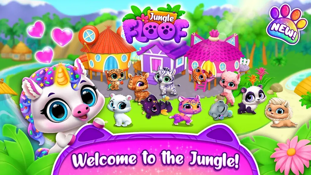 Jungle Floof - Island Pet Care (Джангл Флооф) [МОД Mega Pack] APK Android Screenshot 4