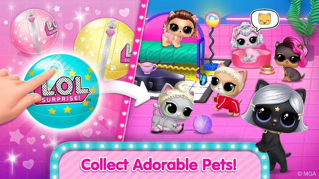 L.O.L. Surprise! Disco House [МОД Unlocked] APK Android Screenshot 3