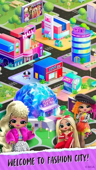 LOL Surprise! OMG Fashion Club [МОД Много денег] APK Android Screenshot 4