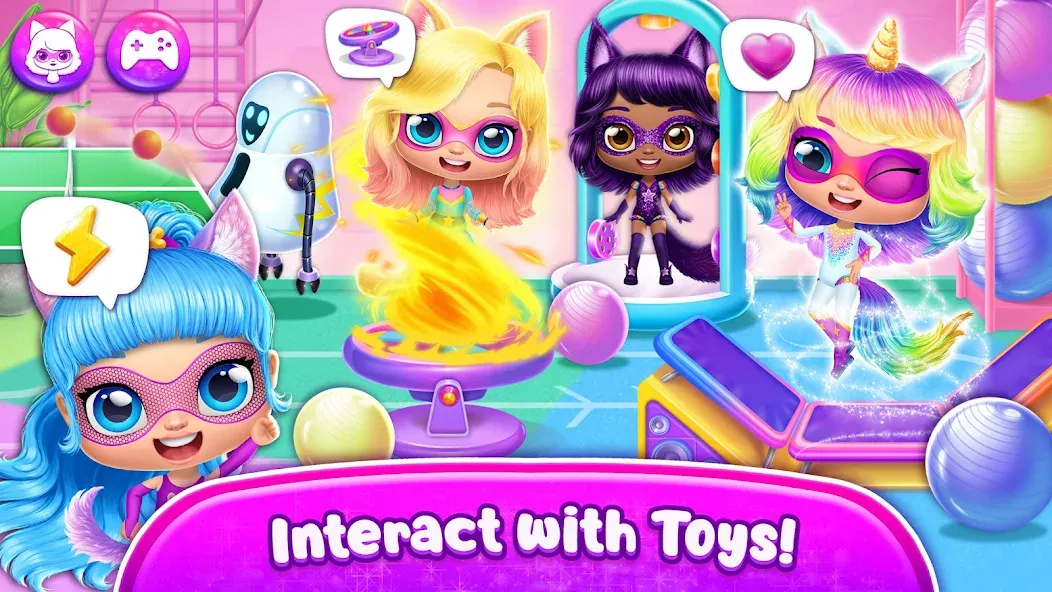 Power Girls - Fantastic Heroes [МОД Premium] APK Android Screenshot 4