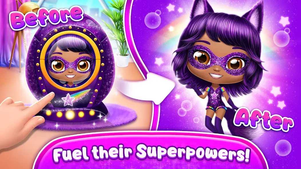Power Girls - Fantastic Heroes [МОД Premium] APK Android Screenshot 5