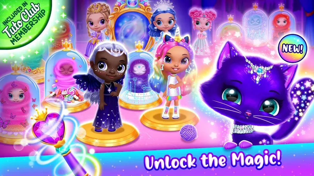 Princesses - Enchanted Castle (Принцессы) [МОД Бесконечные монеты] APK Android Screenshot 1