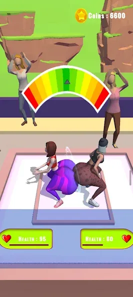 Twerk Race 3D: Belly Body Run (Тверк Рейс 3D) [МОД Mega Pack] APK Android Screenshot 3