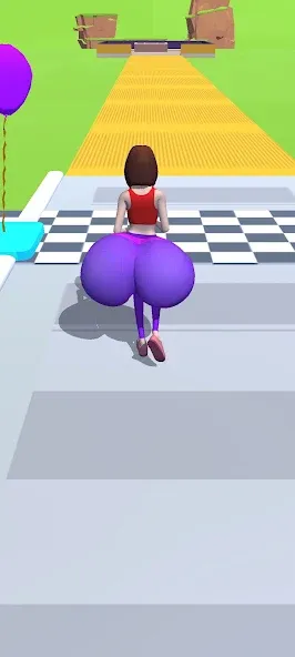 Twerk Race 3D: Belly Body Run (Тверк Рейс 3D) [МОД Mega Pack] APK Android Screenshot 5