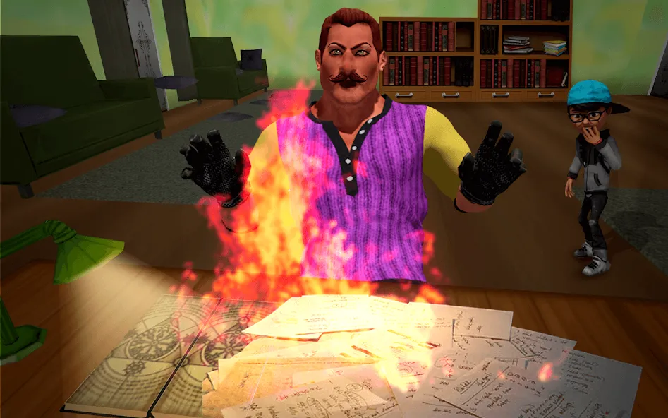 Scary Neighbor Strange Teacher [МОД Premium] APK Android Screenshot 2