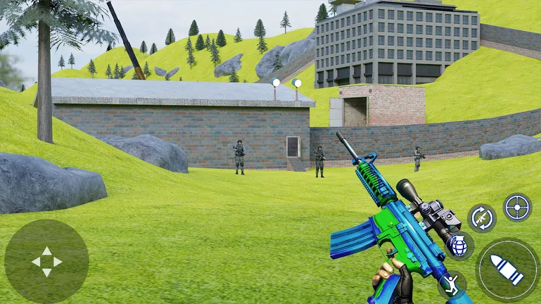 Modern Commando FPS Army Games [МОД Меню] APK Android Screenshot 5