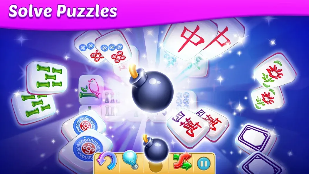 Mahjong City Tours: Tile Match (Маджонг Сити Турс) [МОД Mega Pack] APK Android Screenshot 4