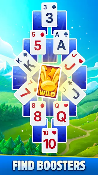 Solitaire Showtime (Солитер Шоутайм) [МОД Mega Pack] APK Android Screenshot 3