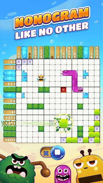 Nono Crossing Picture Nonogram (Ноно Кроссинг) [МОД Меню] APK Android Screenshot 2