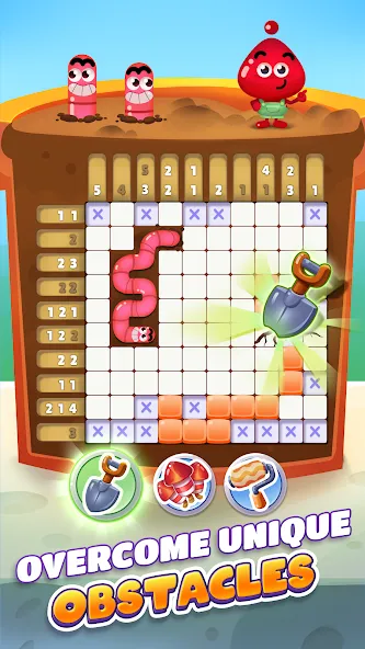 Nono Crossing Picture Nonogram (Ноно Кроссинг) [МОД Меню] APK Android Screenshot 3