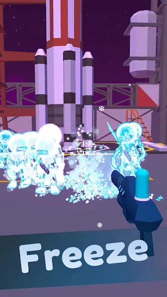 Crazy Gun Inventor (Крейзи Ган Инвентор) [МОД Бесконечные монеты] APK Android Screenshot 3