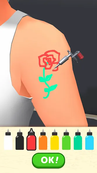 Dream Tattoo (Дрим Тату) [МОД Много денег] APK Android Screenshot 1