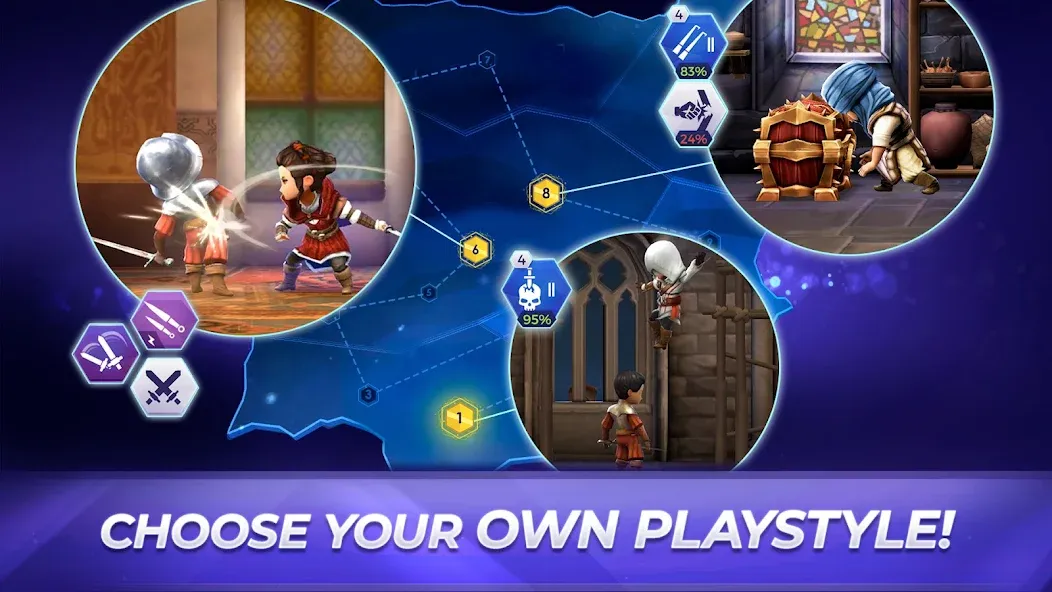 Assassin’s Creed Rebellion [МОД Все открыто] APK Android Screenshot 3