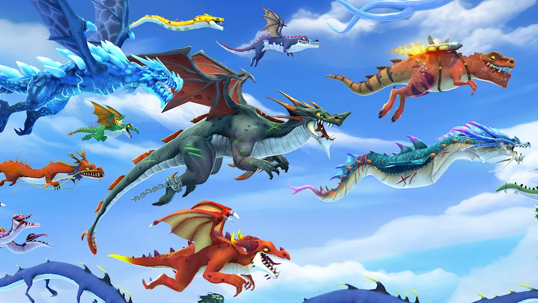 Hungry Dragon (Хангри Драгон) [МОД Много денег] APK Android Screenshot 3