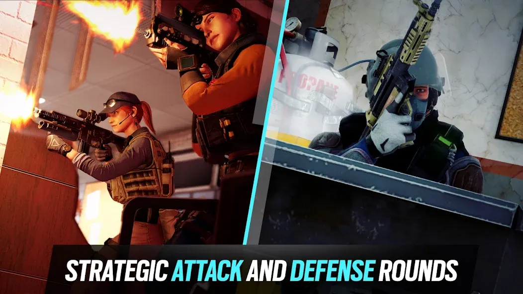 Rainbow Six Mobile (Рейнбоу Сикс Мобайл) [МОД Бесконечные монеты] APK Android Screenshot 2