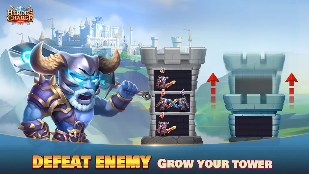 Heroes Charge (Хироес Чардж) [МОД Premium] APK Android Screenshot 3