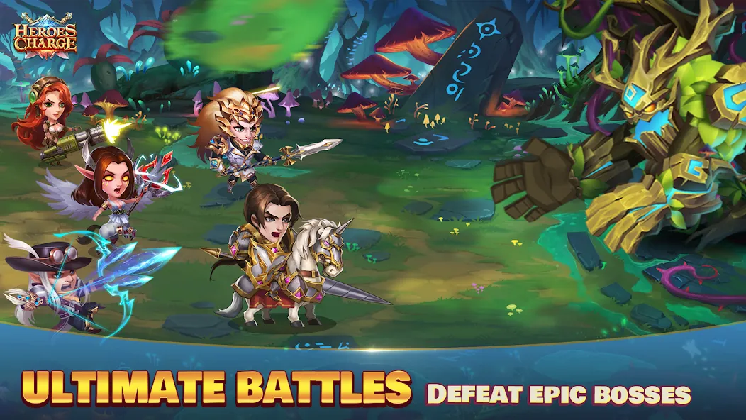 Heroes Charge (Хироес Чардж) [МОД Premium] APK Android Screenshot 5