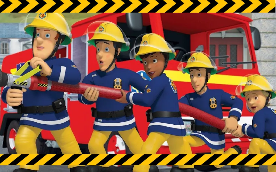 Fireman sam Truck rescue (Пожарный Сэм и спасение на грузовике) [МОД Premium] APK Android Screenshot 1