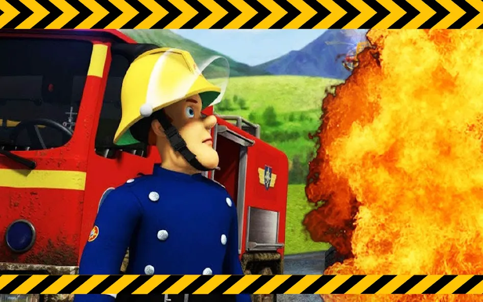 Fireman sam Truck rescue (Пожарный Сэм и спасение на грузовике) [МОД Premium] APK Android Screenshot 4