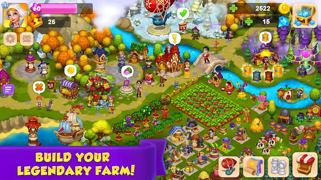 Royal Farm (Ройал Фарм) [МОД Все открыто] APK Android Screenshot 1
