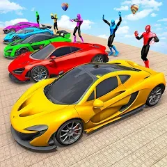 Mega Ramp Car Games Car Stunts [МОД Все открыто] APK Android