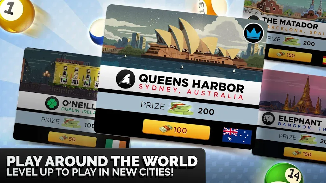 Kings of Pool - Online 8 Ball (Кингс оф Пул) [МОД Mega Pack] APK Android Screenshot 5