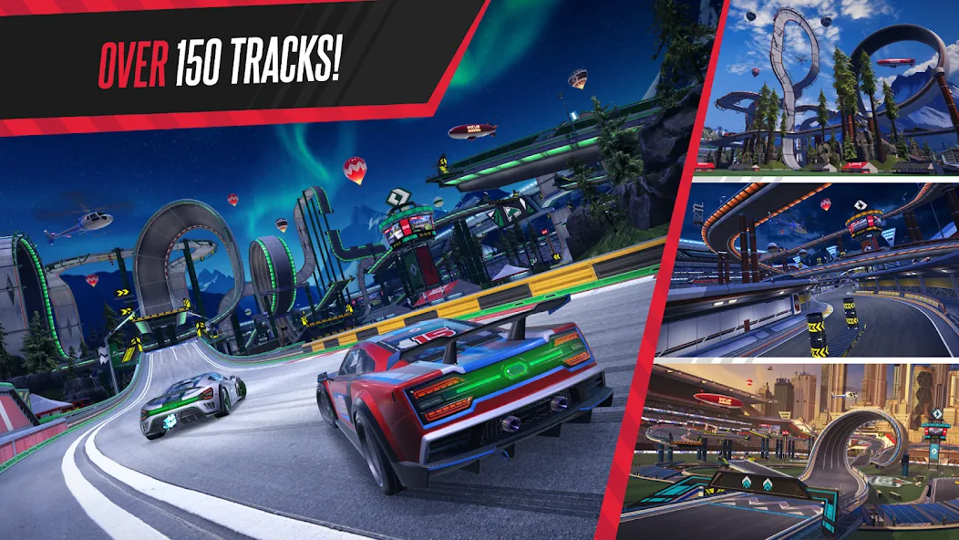 Hot Lap League: Racing Mania! (Хот Лап Лига) [МОД Mega Pack] APK Android Screenshot 1