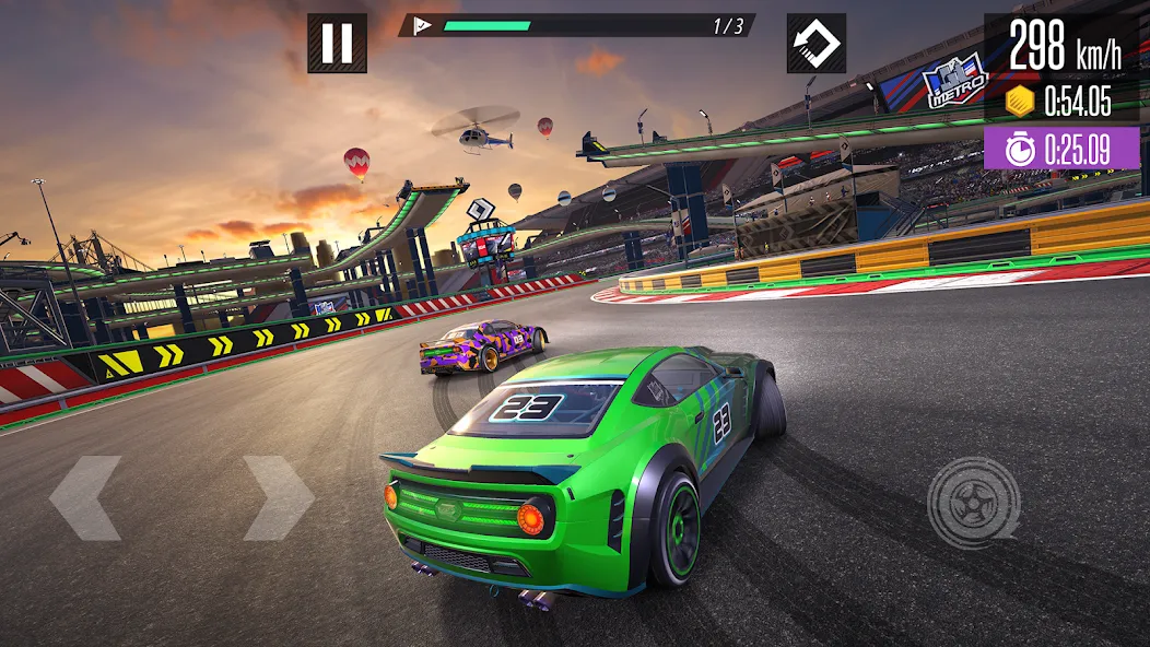 Hot Lap League: Racing Mania! (Хот Лап Лига) [МОД Mega Pack] APK Android Screenshot 2