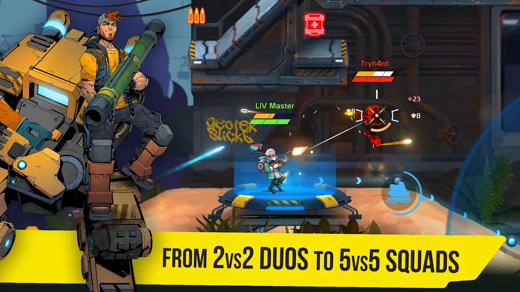 SquadBlast (СквадБласт) [МОД Меню] APK Android Screenshot 2
